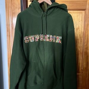 Supreme rhinestone hoodie - Gem